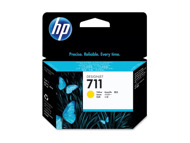 Cartuccia Originale HP CZ132A 711 (Giallo 29 ml)