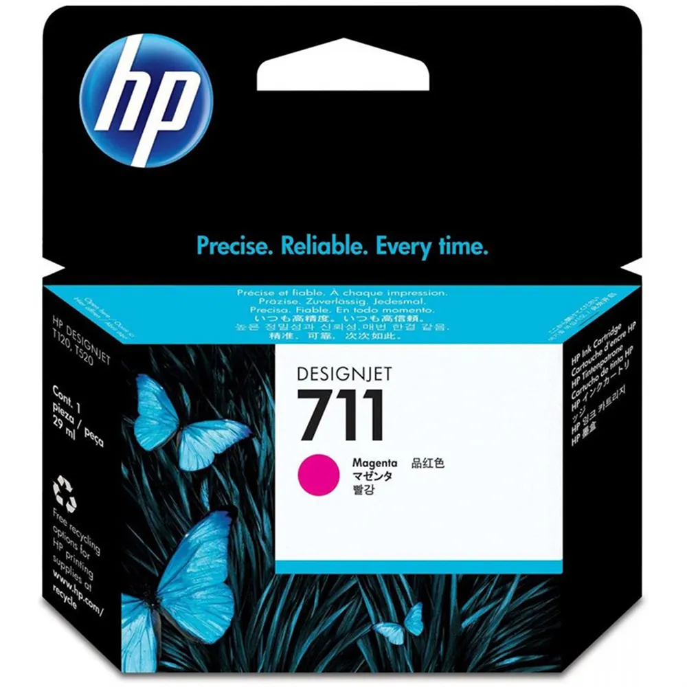 Cartuccia Originale HP CZ131A 711 (Magenta 29 ml)