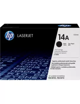 Toner Originale HP CF214A 14A (Nero 10000 pagine)