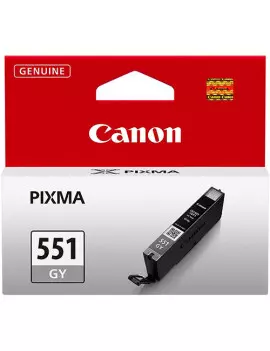 Cartuccia Originale Canon CLI-551GY 6512B001 (Grigio 125 pagine)