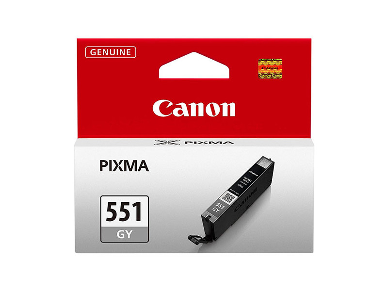 Cartuccia Originale Canon CLI-551GY 6512B001 (Grigio 125 pagine)