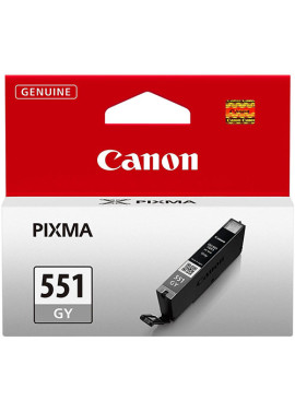 Cartuccia Originale Canon CLI-551GY 6512B001 (Grigio 125 pagine)