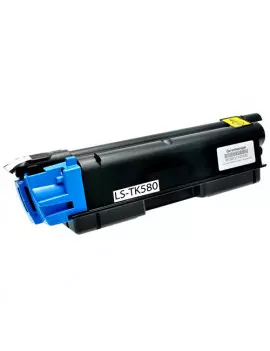 Toner Compatibile Kyocera TK-580C 1T02KTCNL0 (Ciano 2800 pagine)