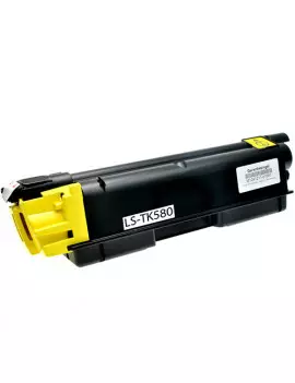 Toner Compatibile Kyocera TK-580Y 1T02KTANL0 (Giallo 2800 pagine)