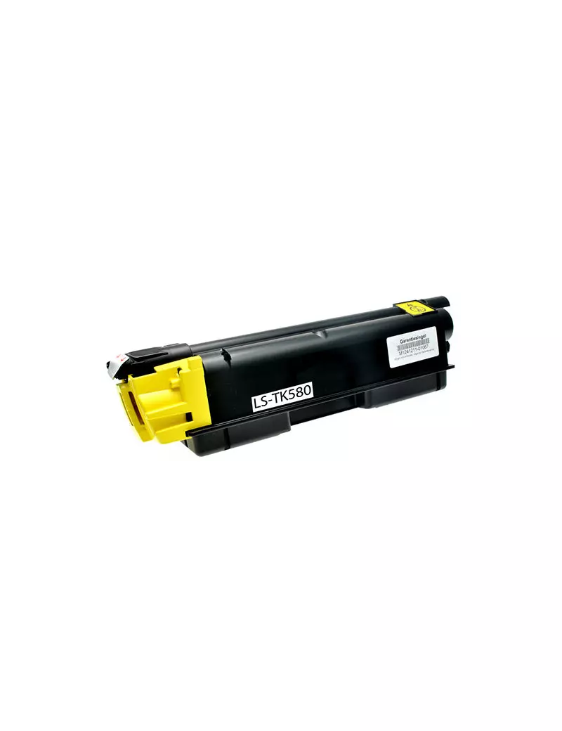 Toner Compatibile Kyocera TK-580Y 1T02KTANL0 (Giallo 2800 pagine) Toner Compatibile Kyocera TK-580Y 1T02KTANL0 (Giallo 2800 pagine)