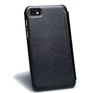 Cover Flip a Portafoglio Orizzontale per BlackBerry Z10 (Nero)