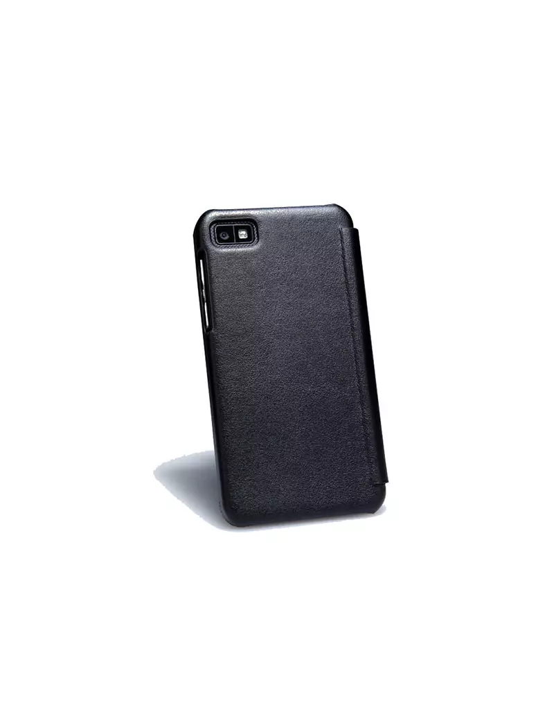 Cover Flip a Portafoglio Orizzontale per BlackBerry Z10 (Nero)