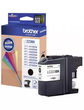 Cartuccia Originale Brother LC-223BK (Nero 550 Pagine)