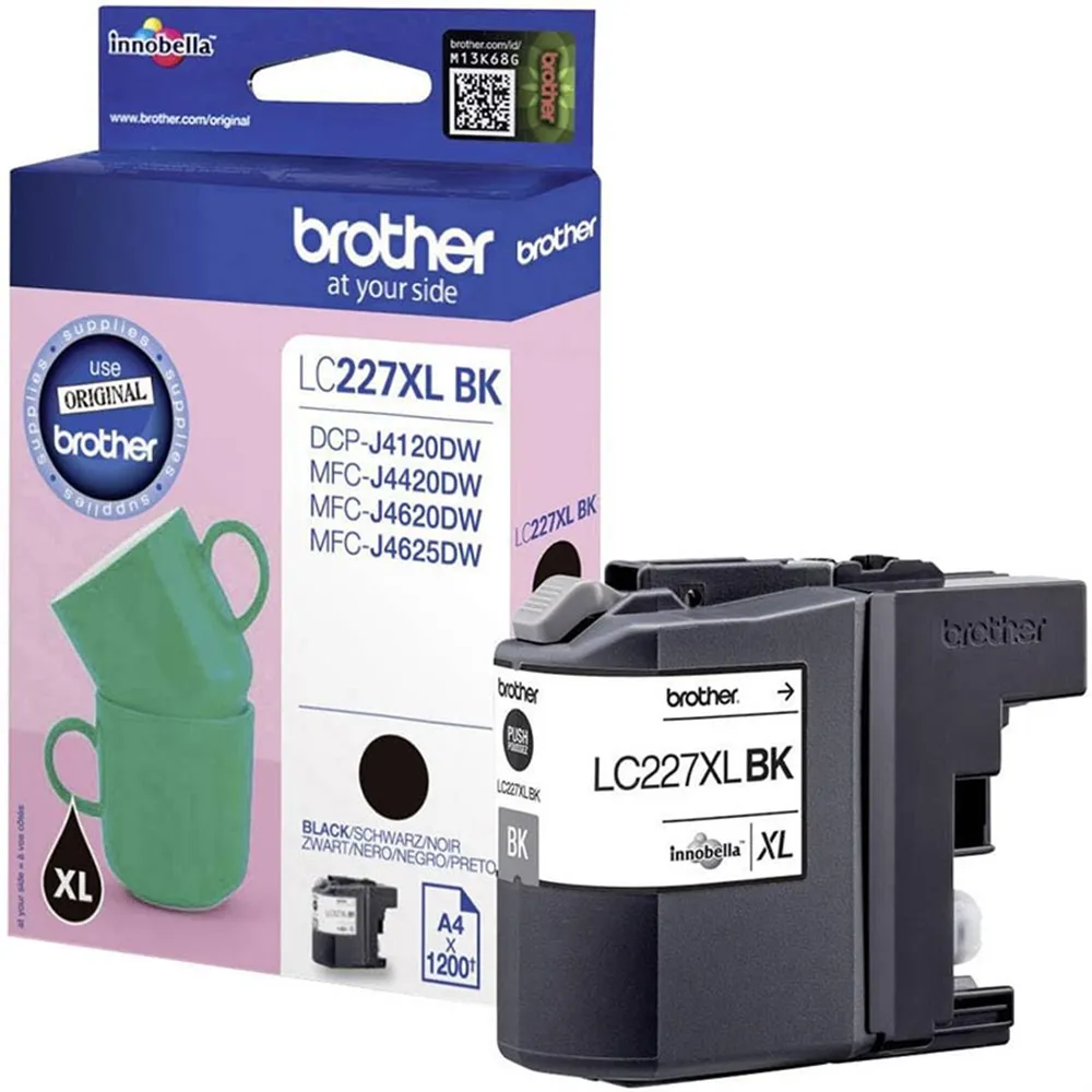 Cartuccia Originale Brother LC-227XLBK (Nero 1200 Pagine)