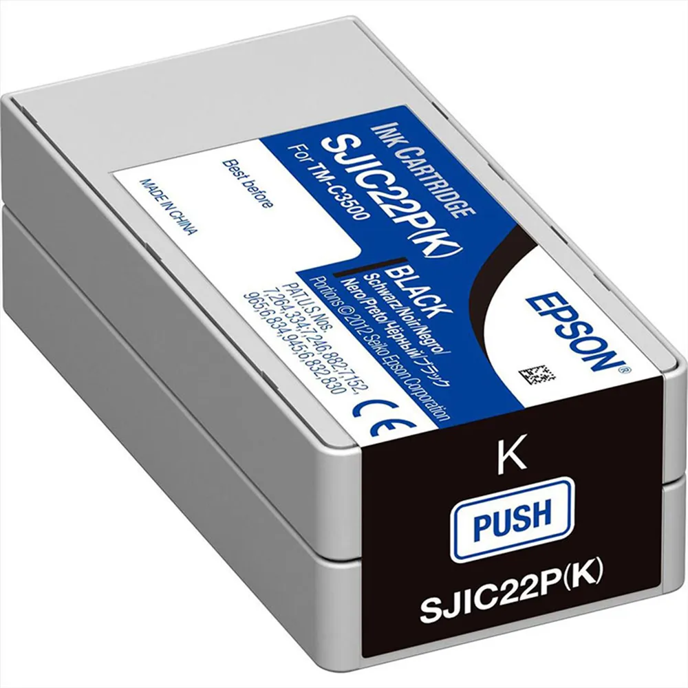 Cartuccia Originale Epson S020601 SJIC22P/K (Nero 32,6 ml)