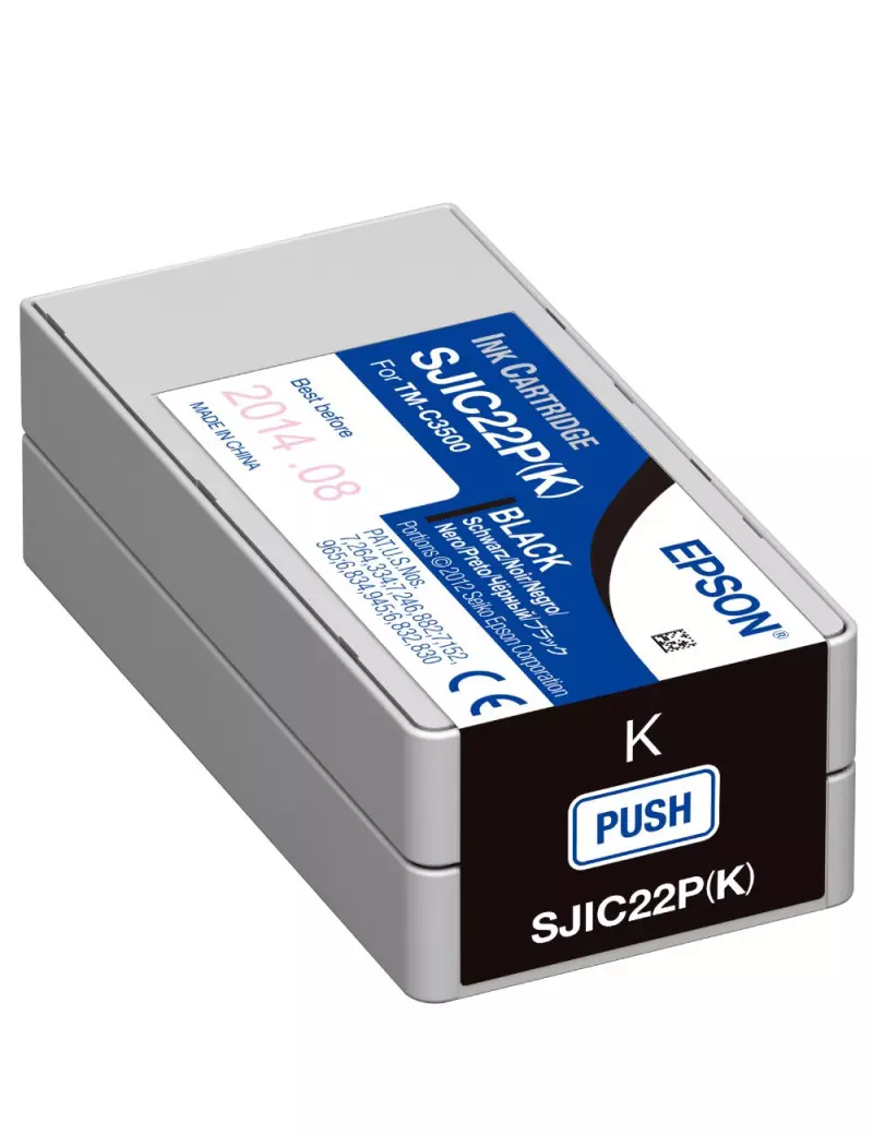 Cartuccia Originale Epson S020601 SJIC22P/K (Nero 32,6 ml)