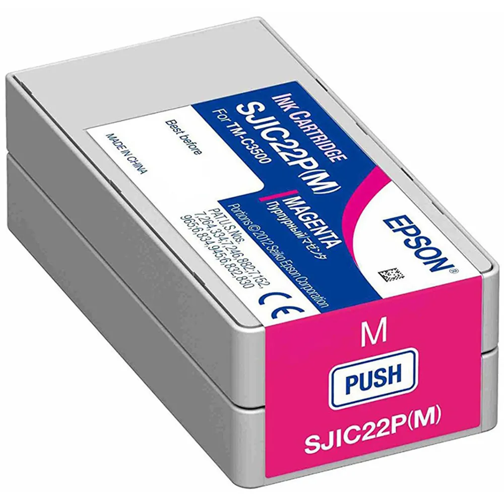 Cartuccia Originale Epson S020603 SJIC22P/M (Magenta 32,5 ml)
