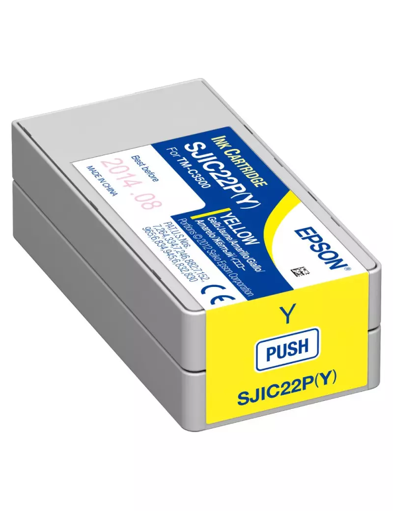 Cartuccia Originale Epson S020604 SJIC22P/Y (Giallo 32,5 ml)