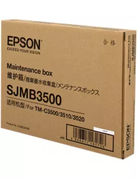 Tanica di Manutenzione Originale Epson S020580 SJMB3500