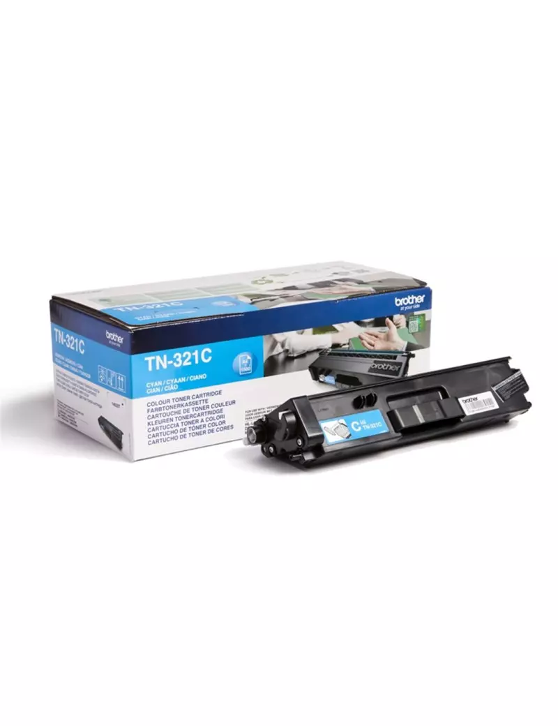 Toner Originale Brother TN-321C (Ciano 1500 pagine)