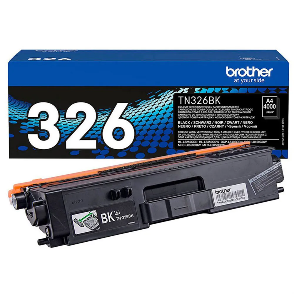 Toner Originale Brother TN-326BK (Nero 4000 pagine)