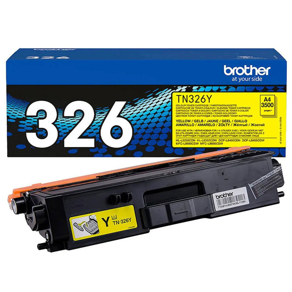 Toner Originale Brother TN-326Y (Giallo 3500 pagine)