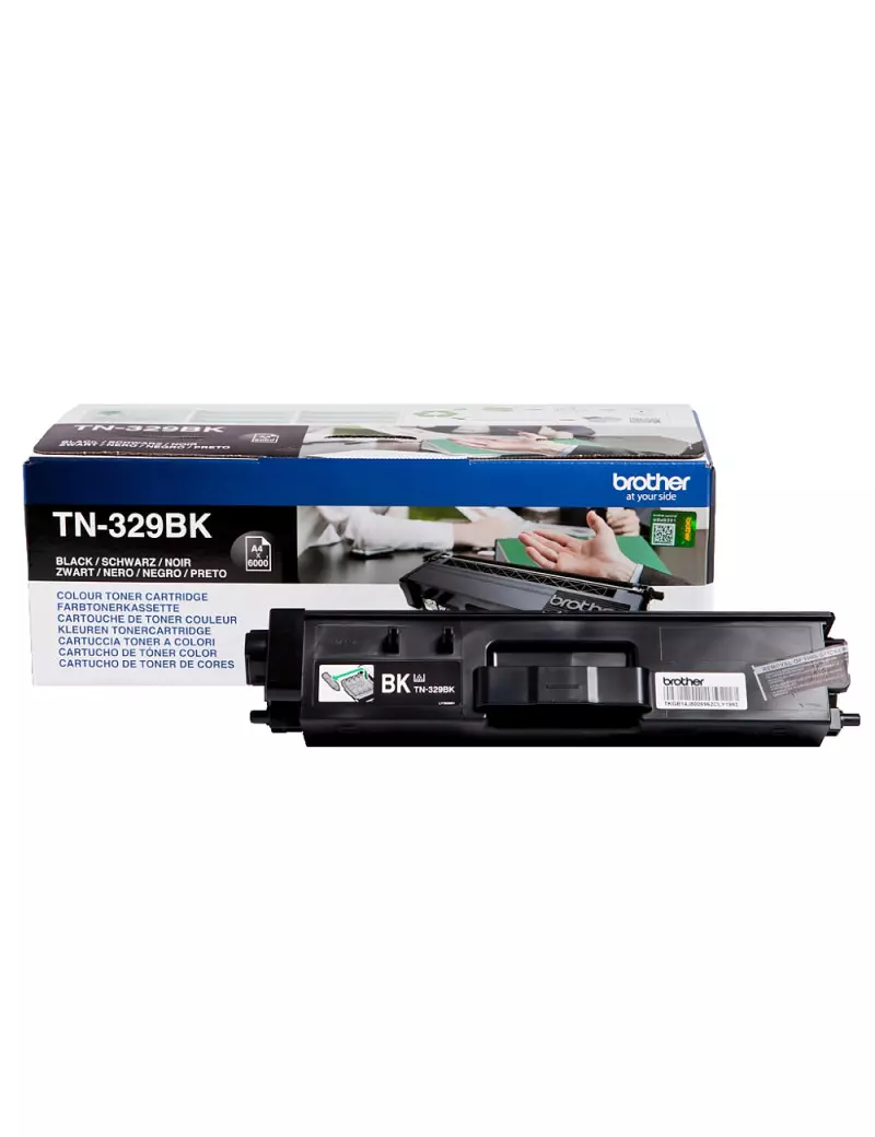 Toner Originale Brother TN-329BK (Nero 6000 Pagine)