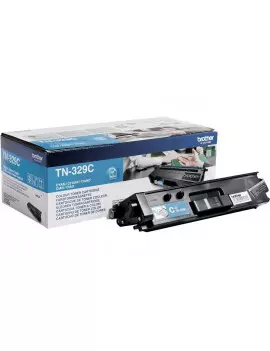 Toner Originale Brother TN-329C (Ciano 6000 Pagine)