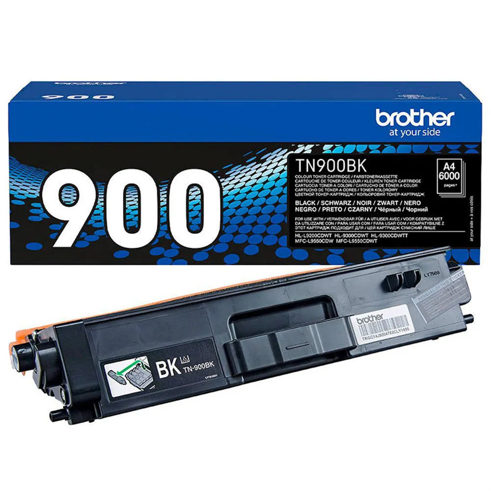 Toner Originale Brother TN-900BK (Nero 6000 Pagine)