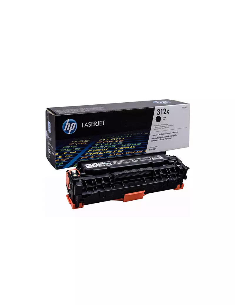 Toner Originale HP CF380X 312X (Nero 4400 Pagine) Toner Originale HP CF380X 312X (Nero 4400 Pagine)