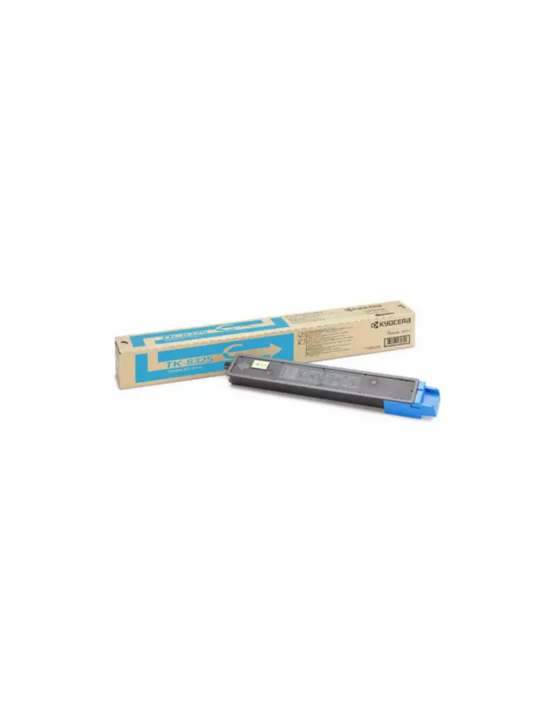 Toner Originale Kyocera TK-8325C 1T02NPCNL0 (Ciano 12000 Pagine) Toner Originale Kyocera TK-8325C 1T02NPCNL0 (Ciano 12000 Pagine)