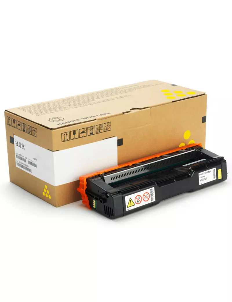 Toner Originale Ricoh 407534 SP C252E (Giallo 4000 Pagine)