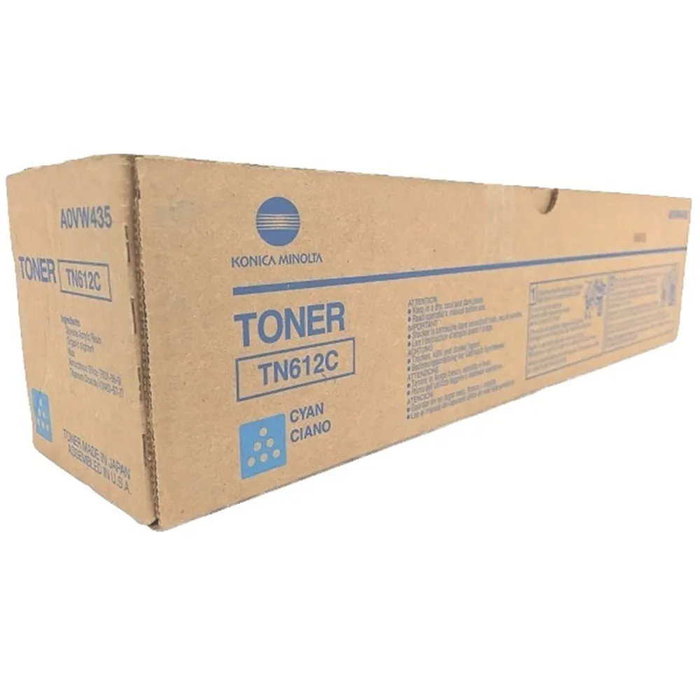 Toner Originale Konica Minolta TN612C A0VW450 (Ciano 25000 pagine)