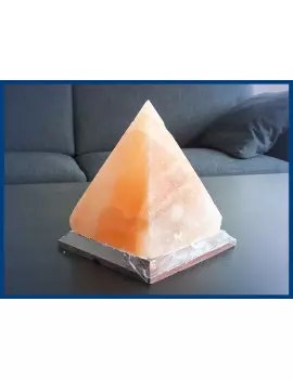 Lampada di Sale Rosa dell'Himalaya (Piramide)