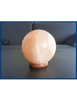 Lampada di Sale Rosa dell'Himalaya (Sfera)