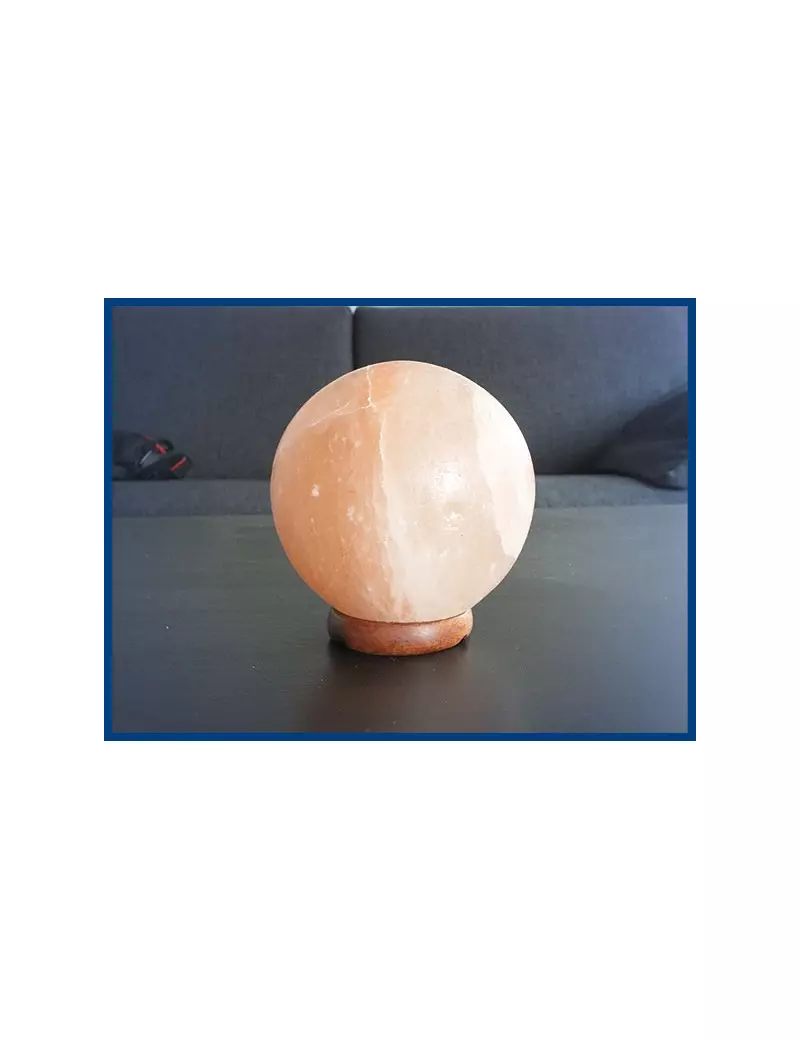 Lampada di Sale Rosa dell'Himalaya (Sfera)