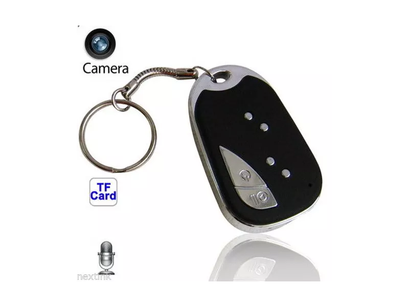Portachiavi Spy con Telecamera Nascosta (Metal)