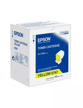 Toner Originale Epson S050747 A0X52E8 (Giallo 8800 pagine)