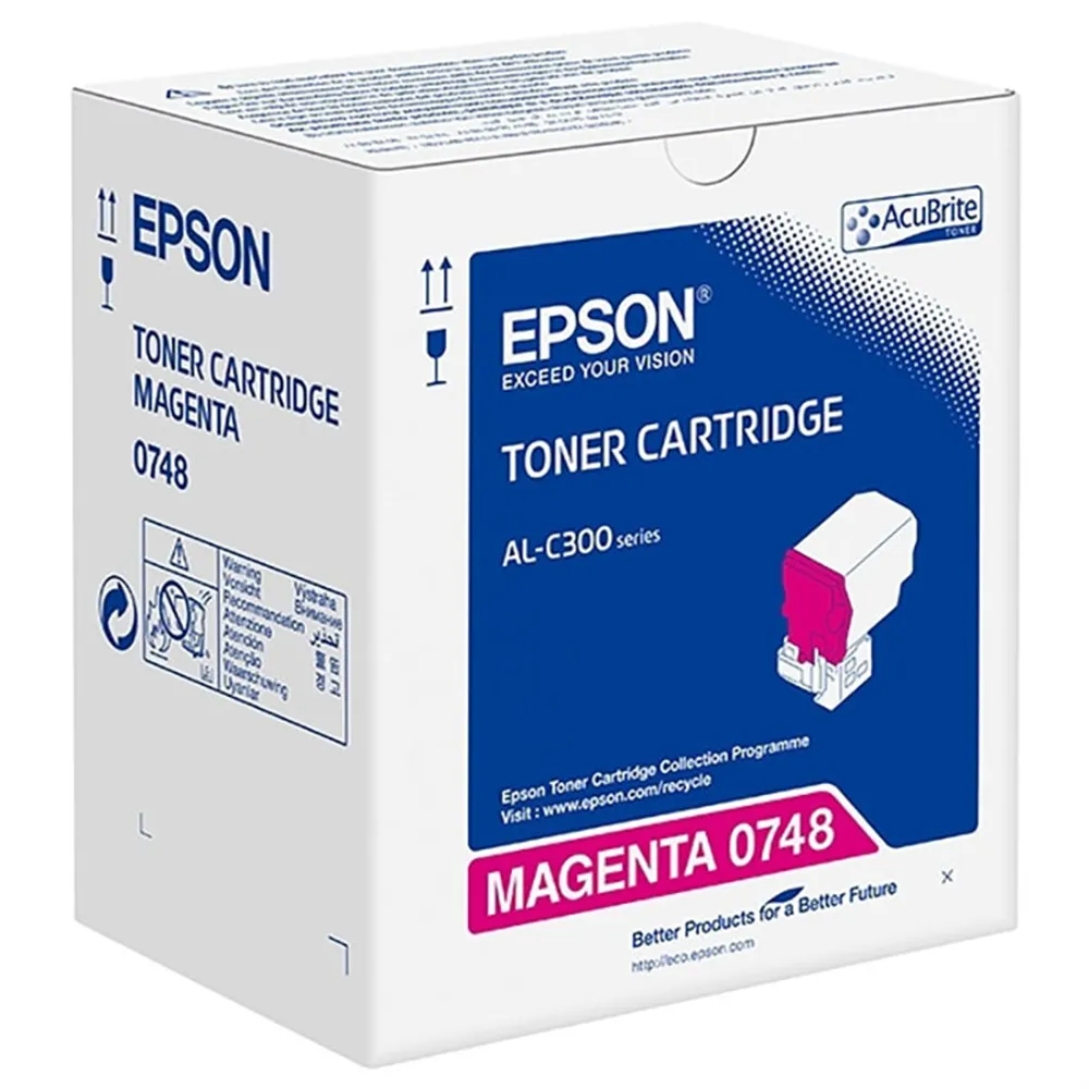 Toner Originale Epson S050748 A0X53E8 (Magenta 8800 pagine)
