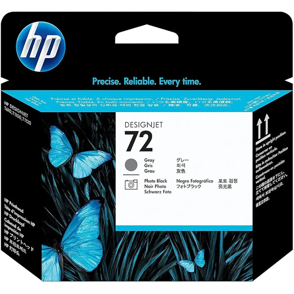 Testina di Stampa Originale HP C9380A 72 (Grigio/Nero)