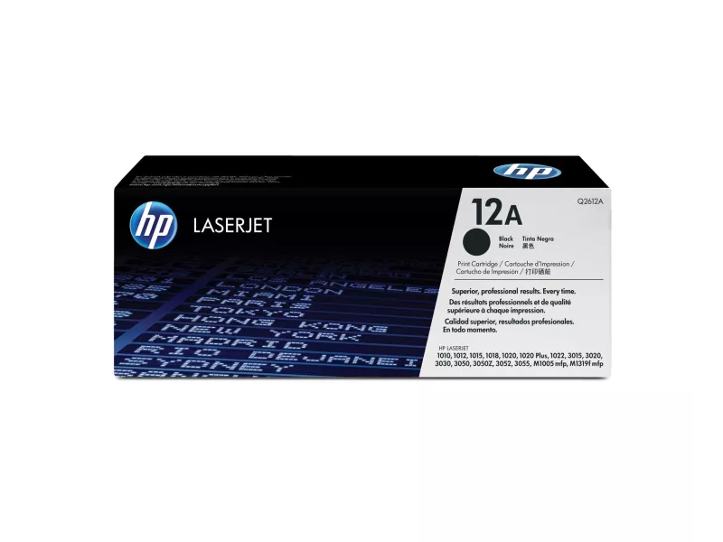 Toner Originale HP Q2612A 12A (Nero 2000 pagine) Toner Originale HP Q2612A 12A (Nero 2000 pagine)