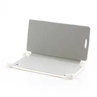 Cover Flip a Portafoglio Slim per Huawei Ascend P6 (Bianco)