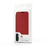 Cover Flip a Portafoglio Slim per Huawei Ascend P6 (Rosso)