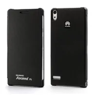Cover Flip a Portafoglio Slim per Huawei Ascend P6 (Nero)