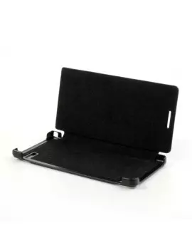 Cover Flip a Portafoglio Slim per Huawei Ascend P6 (Nero)