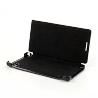 Cover Flip a Portafoglio Slim per Huawei Ascend P6 (Nero)