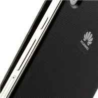 Cover Flip a Portafoglio Slim per Huawei Ascend P6 (Nero)