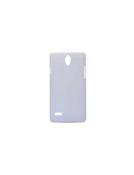 Cover in TPU Soft Touch + Screen Protector per Huawei Ascend G700 (Bianco)