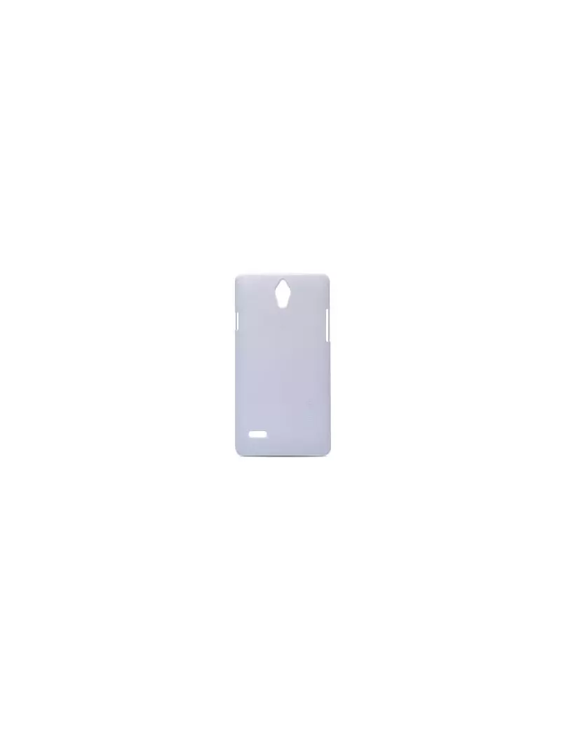 Cover in TPU Soft Touch + Screen Protector per Huawei Ascend G700 (Bianco)