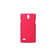 Cover in TPU Soft Touch + Screen Protector per Huawei Ascend G700 (Rosso)