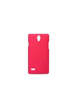Cover in TPU Soft Touch + Screen Protector per Huawei Ascend G700 (Rosso)