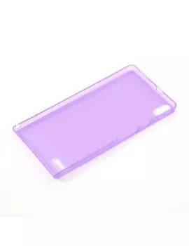 Cover in TPU Super Sottile 0,3 mm per Huawei Ascend P6 (Viola)