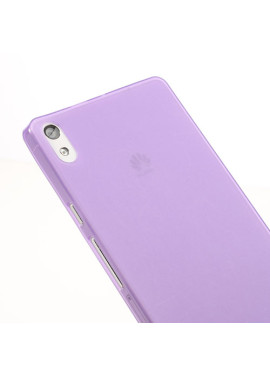 Cover in TPU Super Sottile 0,3 mm per Huawei Ascend P6 (Viola)