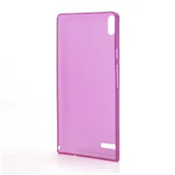 Cover in TPU Super Sottile 0,3 mm per Huawei Ascend P6 (Lilla)