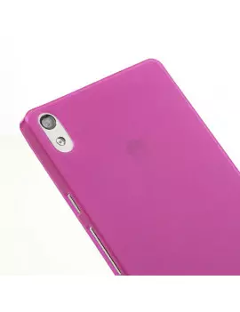 Cover in TPU Super Sottile 0,3 mm per Huawei Ascend P6 (Lilla)